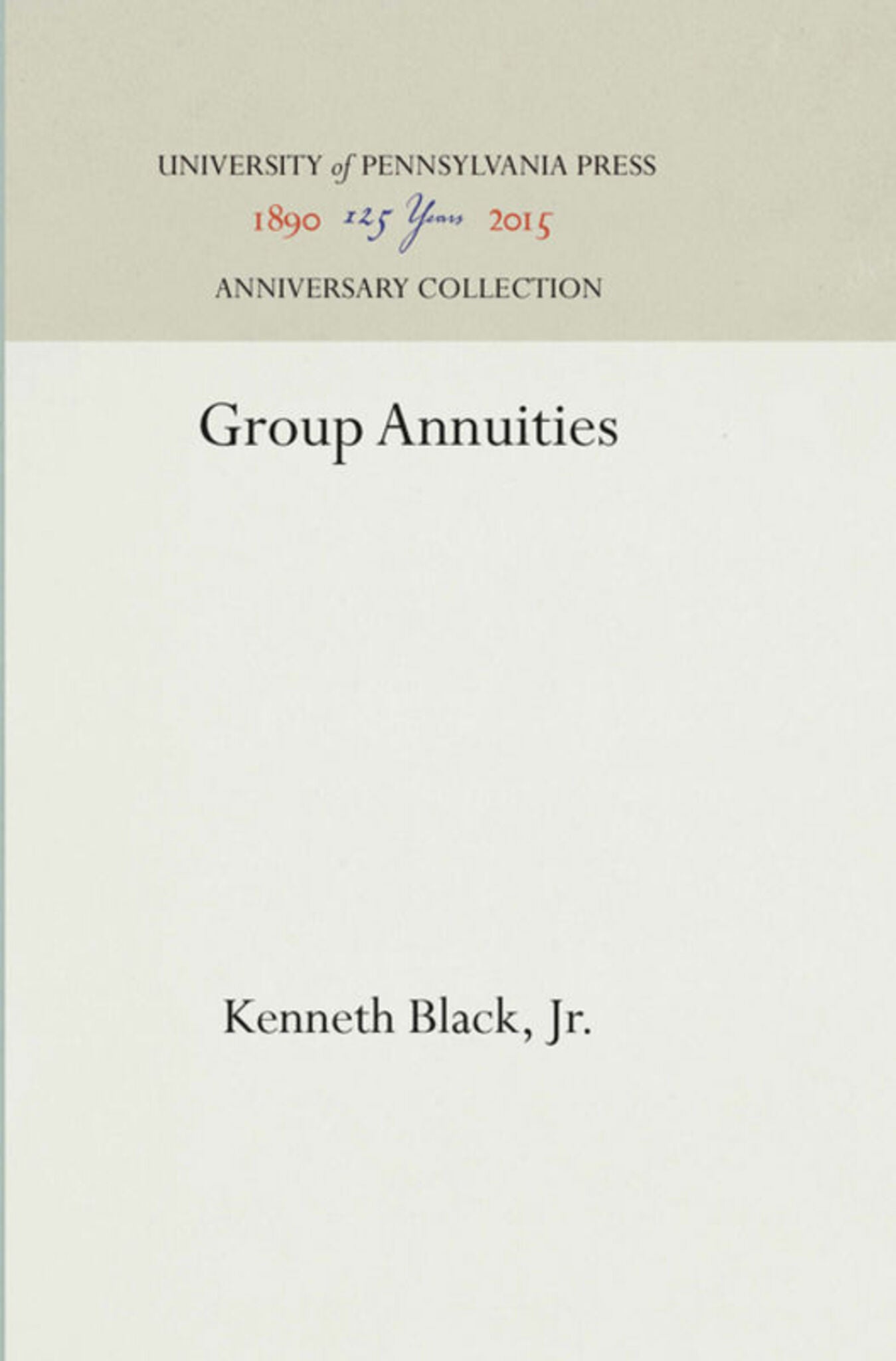 Group Annuities