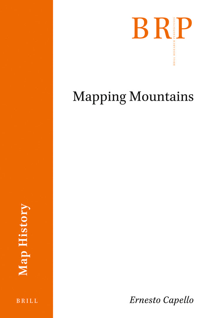 Cover image for Mapping Mountains ISBN 9789004441231