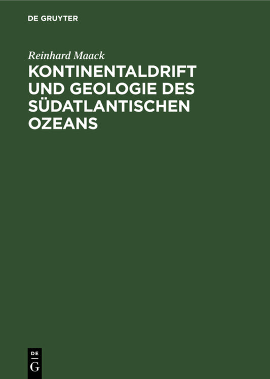 Kontinentaldrift und Geologie des südatlantischen Ozeans