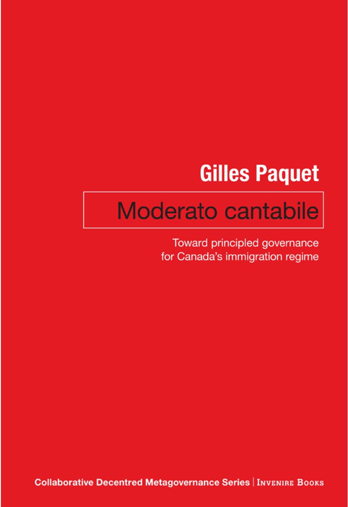 Cover image for Moderato Cantabile ISBN 9780776638461