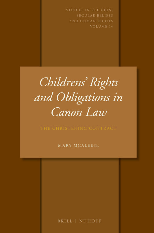 Children's Rights and Obligations in Canon Law
