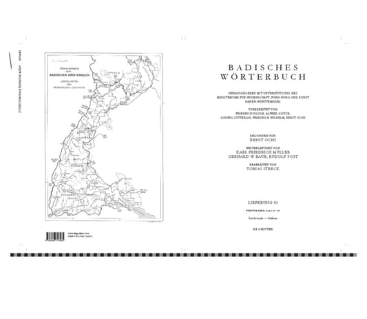 Badisches Wörterbuch. Band V/Lieferung 83