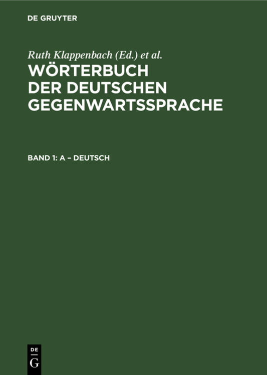 A – deutsch