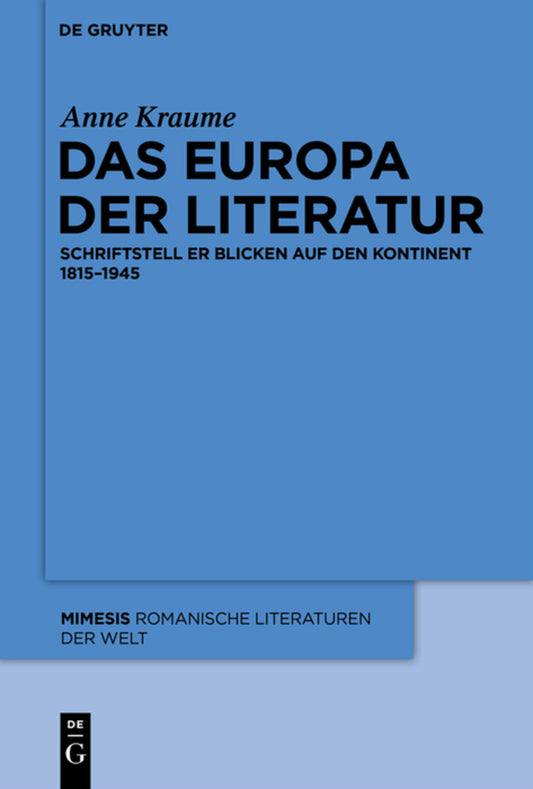 Das Europa der Literatur