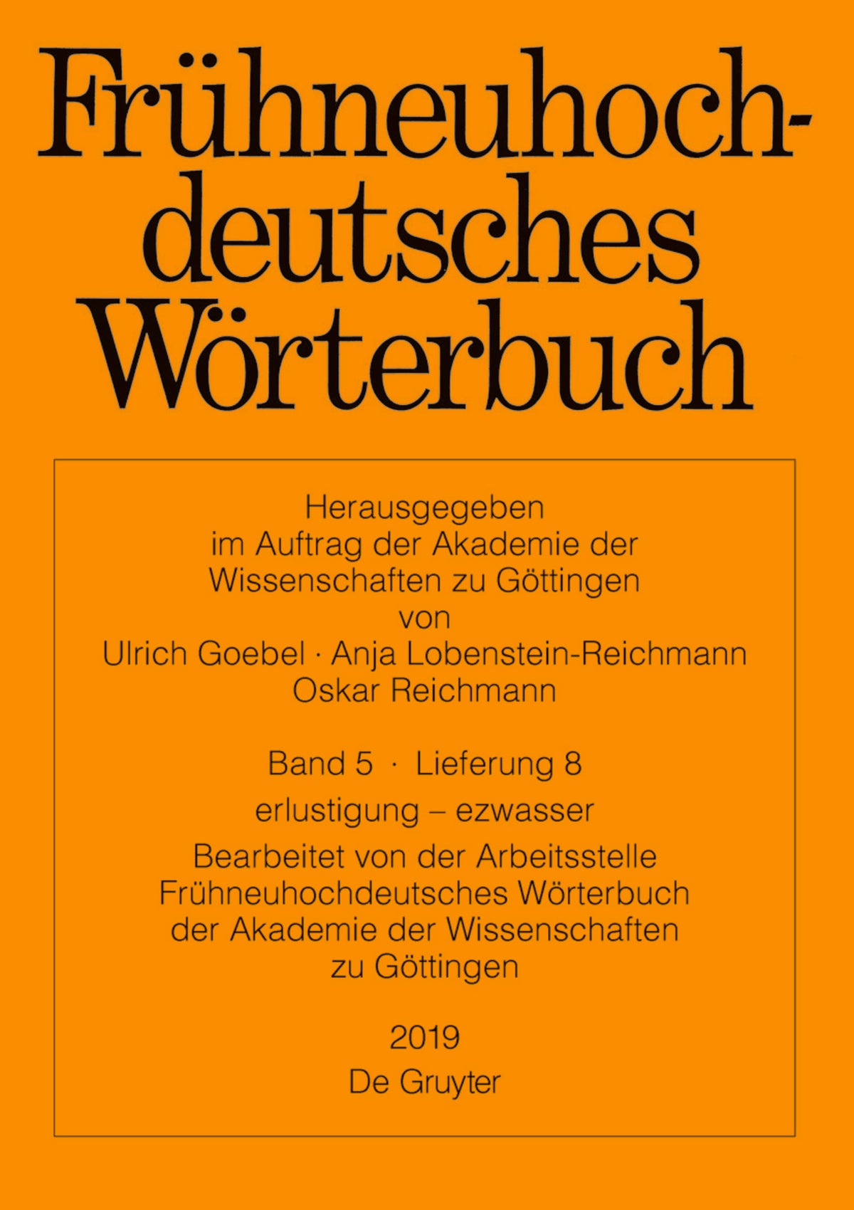 erlustigung – ezwasser