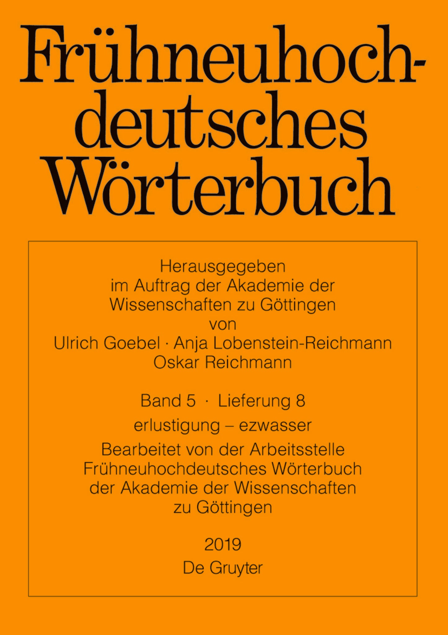 erlustigung – ezwasser