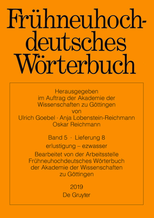 erlustigung – ezwasser