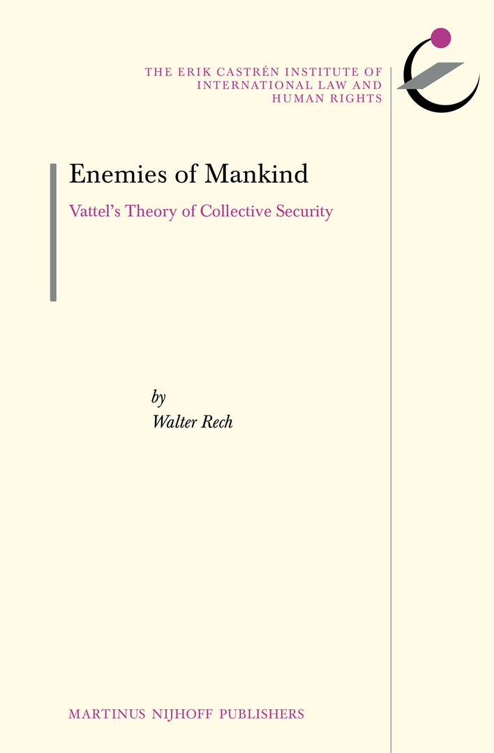 Cover image for Enemies of Mankind ISBN 9789004254343