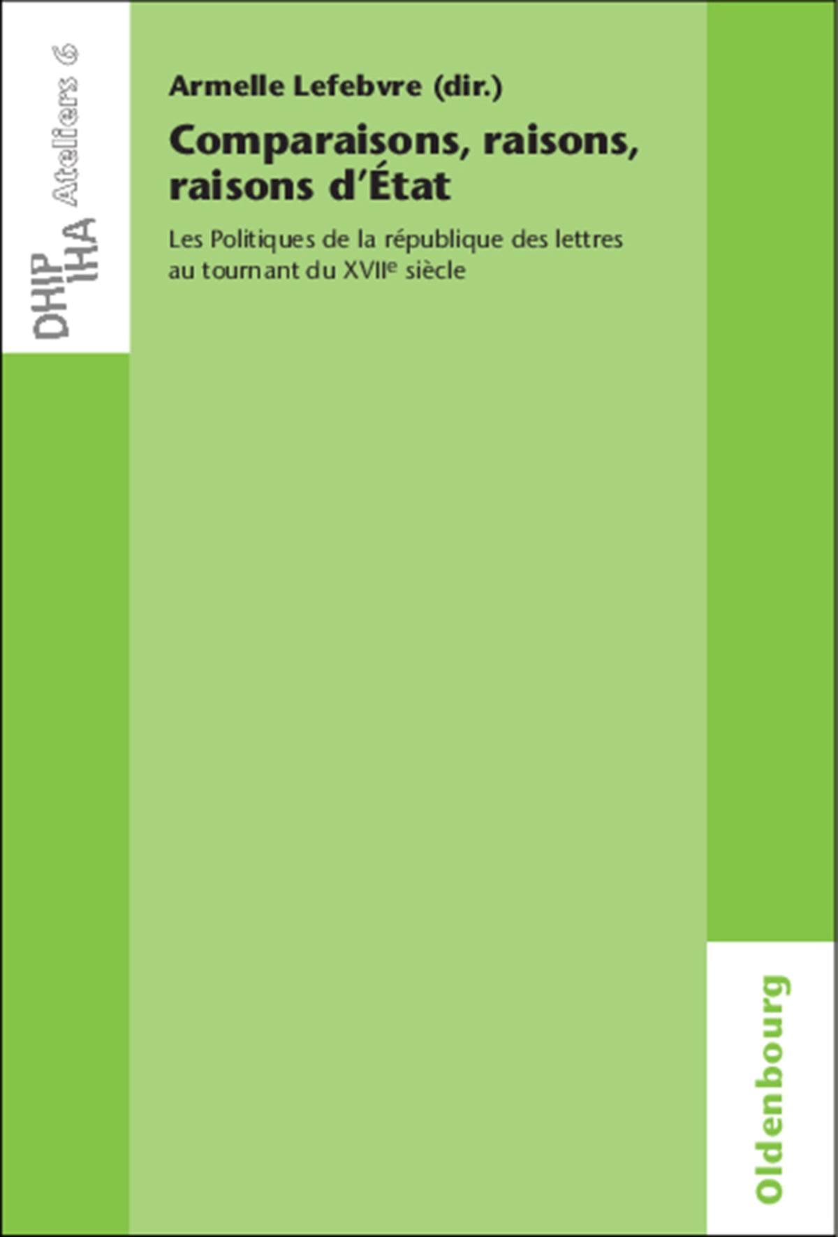 Cover image for Comparaisons, raisons, raisons d'État ISBN 9783486597691