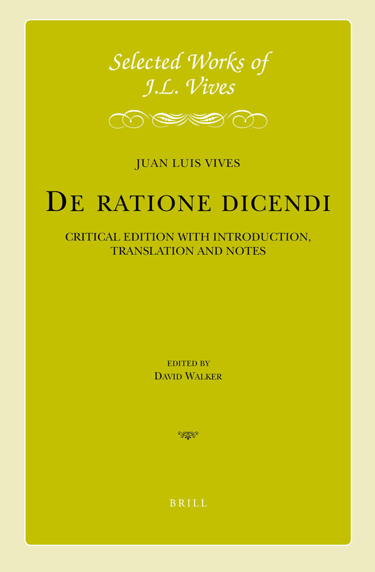 J.L. Vives: De ratione dicendi