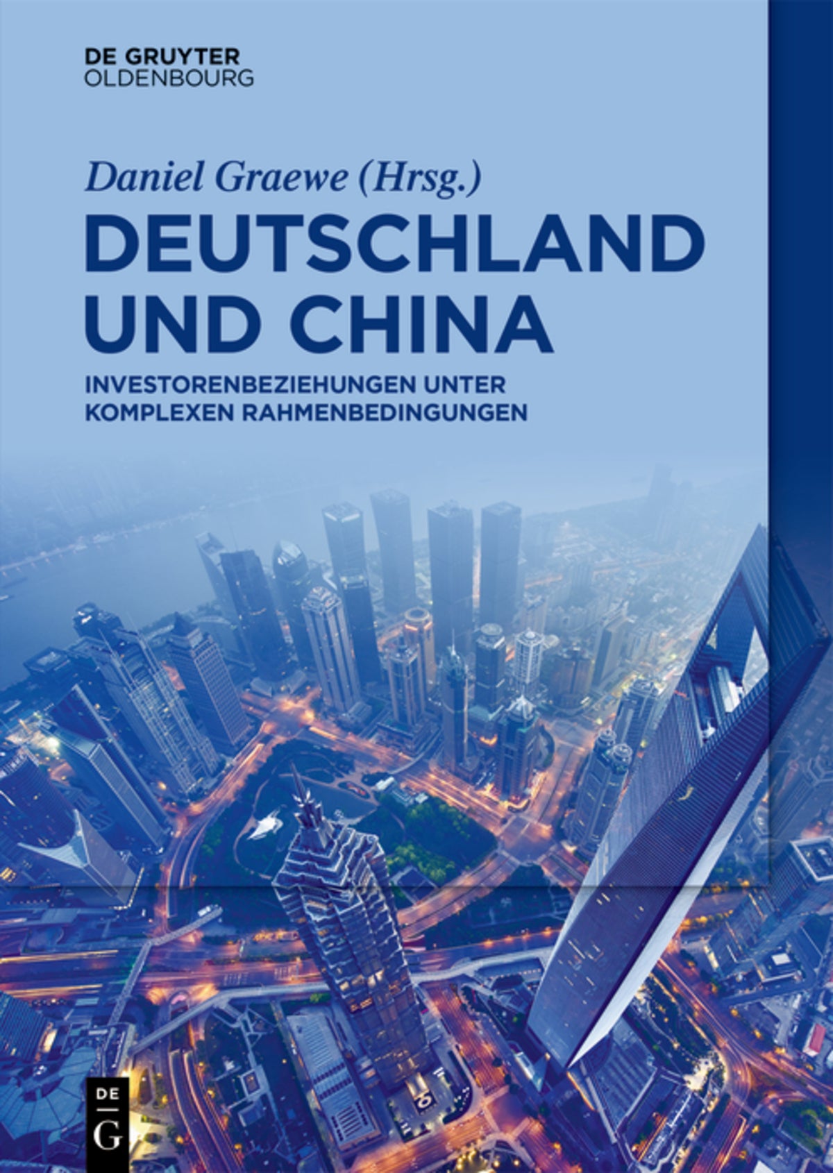 Cover image for Deutschland und China ISBN 9783110664003