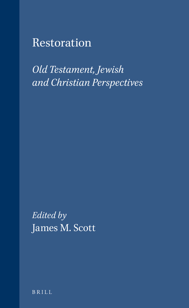 Cover image for Restoration ISBN 9789004115804