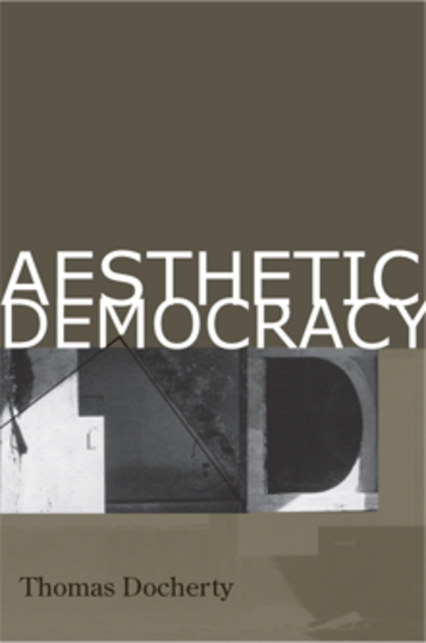 Cover image for Aesthetic Democracy ISBN 9780804751889