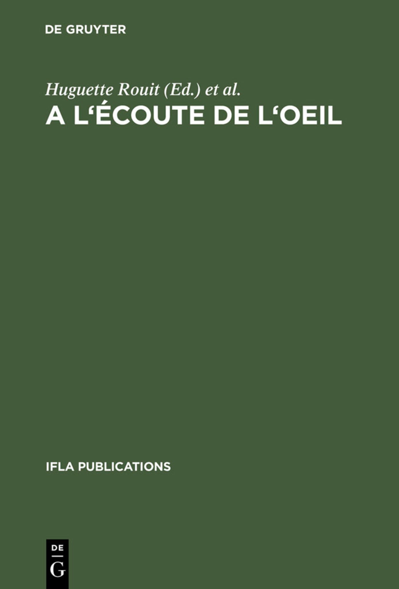A l’écoute de l’oeil