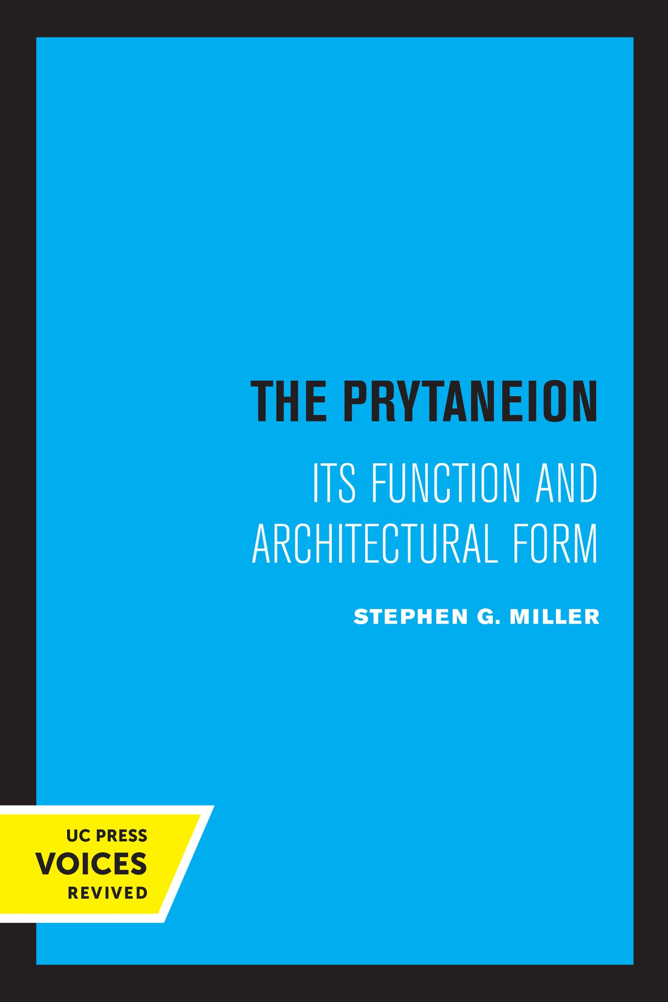 Cover image for The Prytaneion ISBN 9780520333161