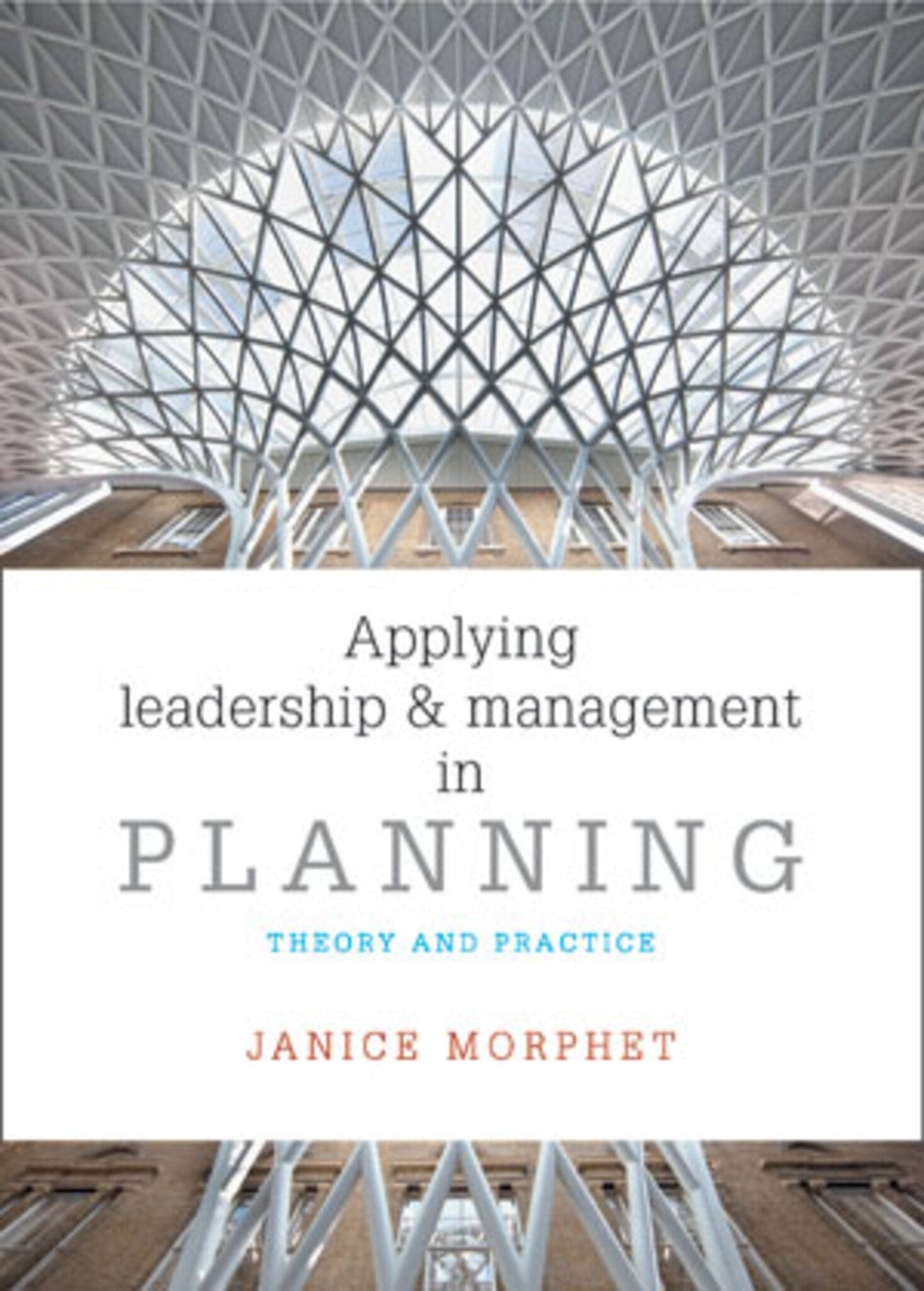 Cover image for Applying Leadership and Management in Planning ISBN 9781447316831