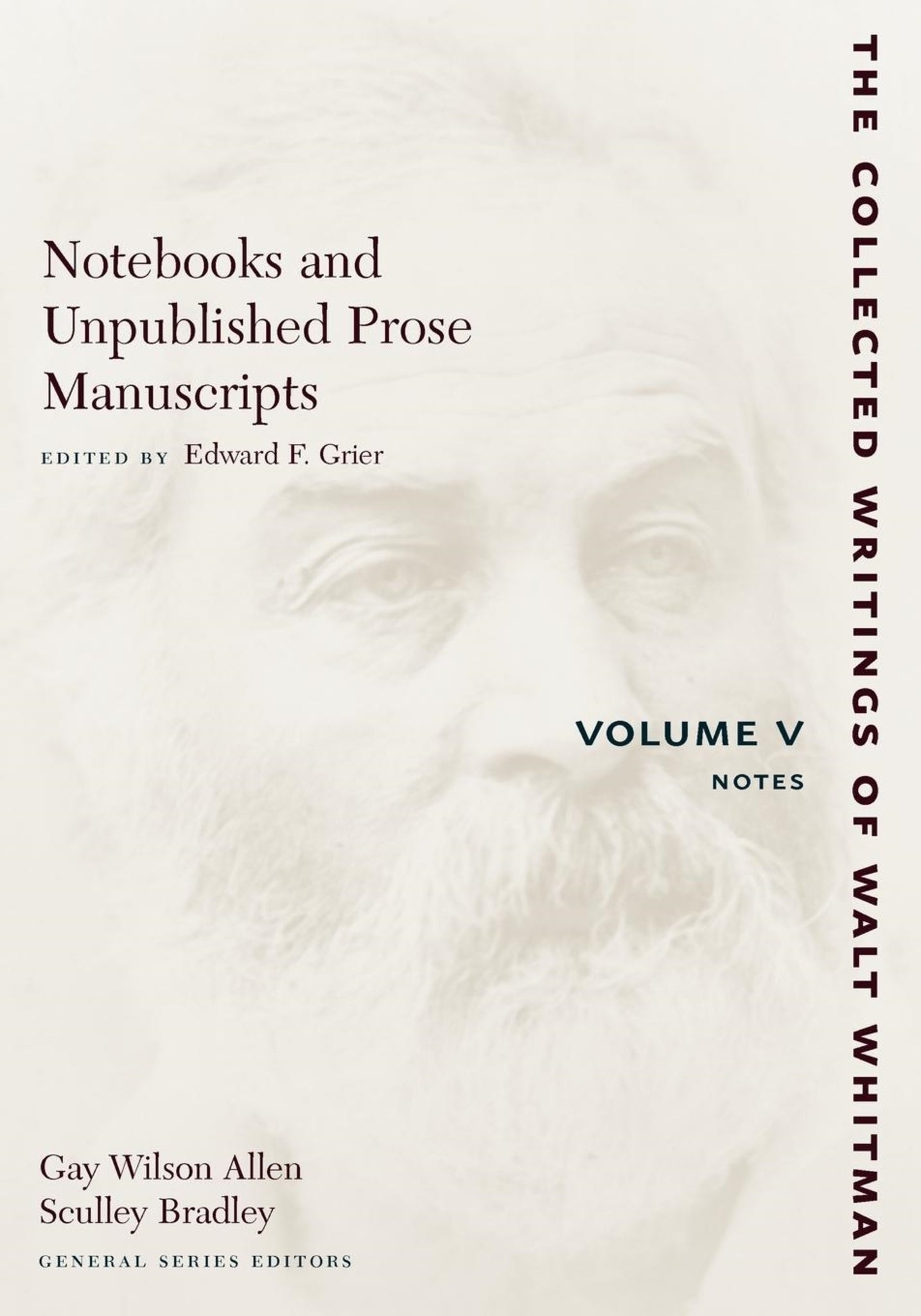 Cover image for Notebooks and Unpublished Prose Manuscripts: Volume V ISBN 9780814794395