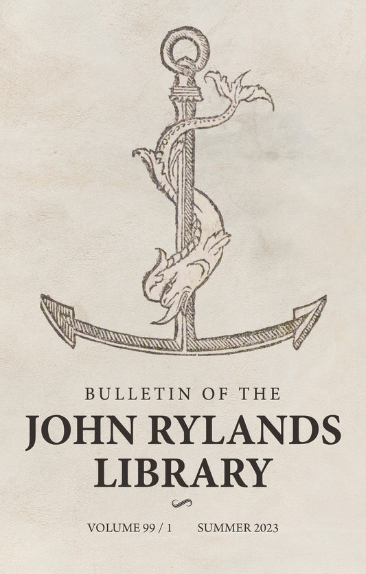 Bulletin of the John Rylands Library 99/1