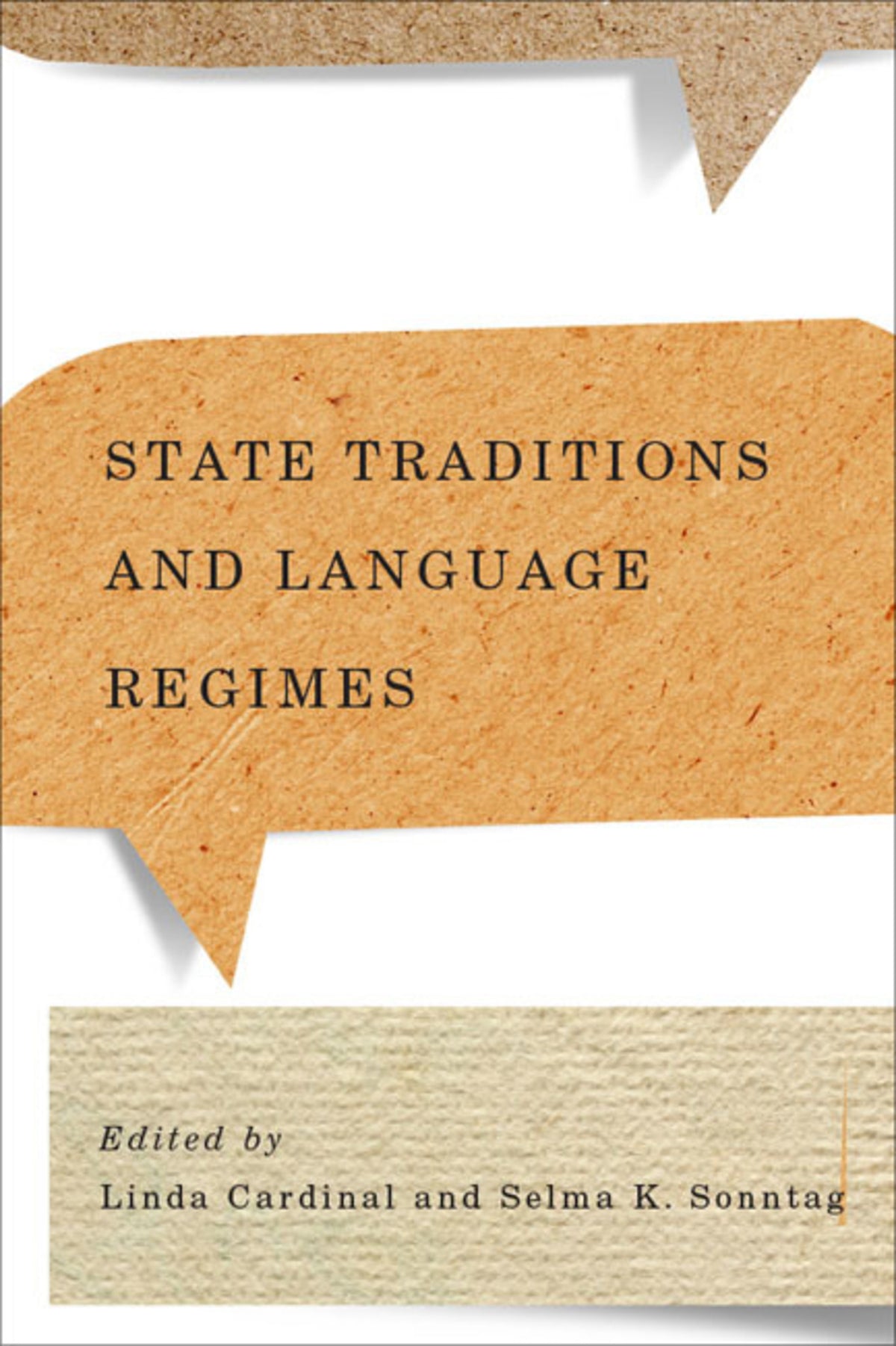 Cover image for State Traditions and Language Regimes ISBN 9780773582897