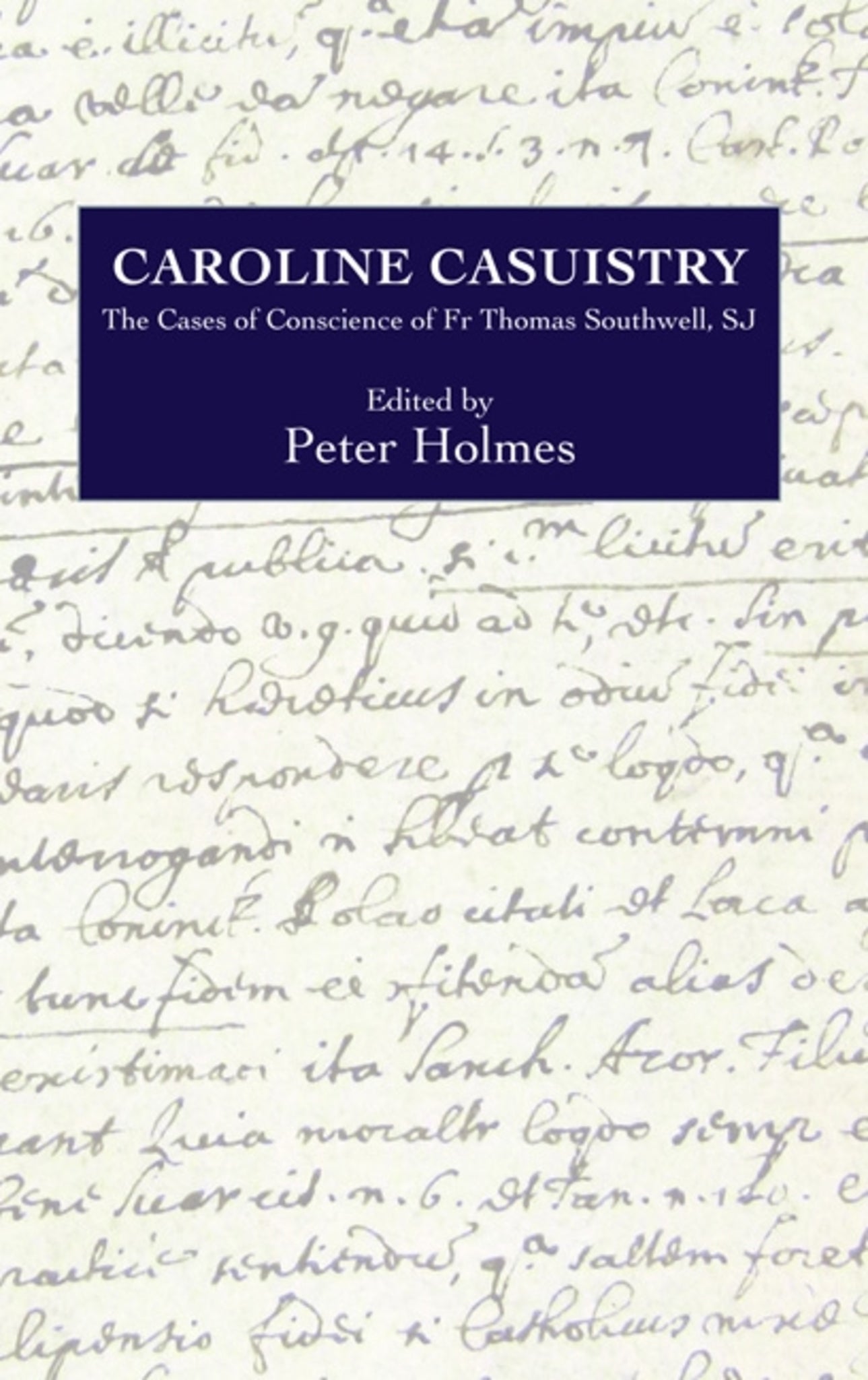 Cover image for Caroline Casuistry ISBN 9780902832275