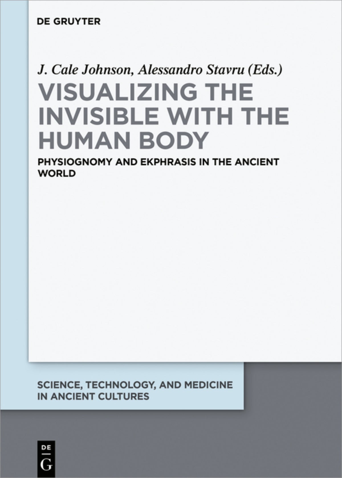 Cover image for Visualizing the invisible with the human body ISBN 9783110618266