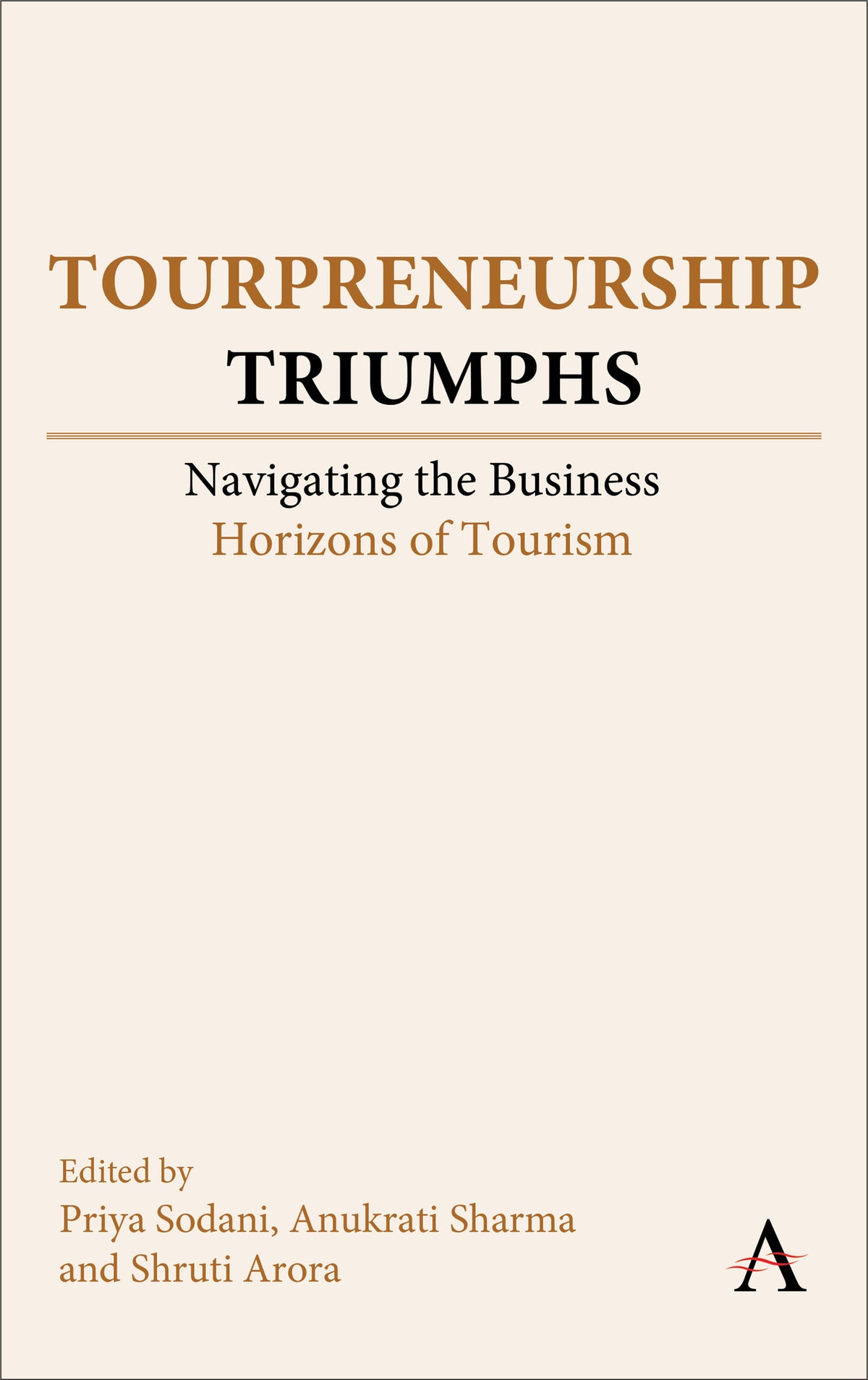 Cover image for Tourpreneurship Triumphs ISBN 9781801363006