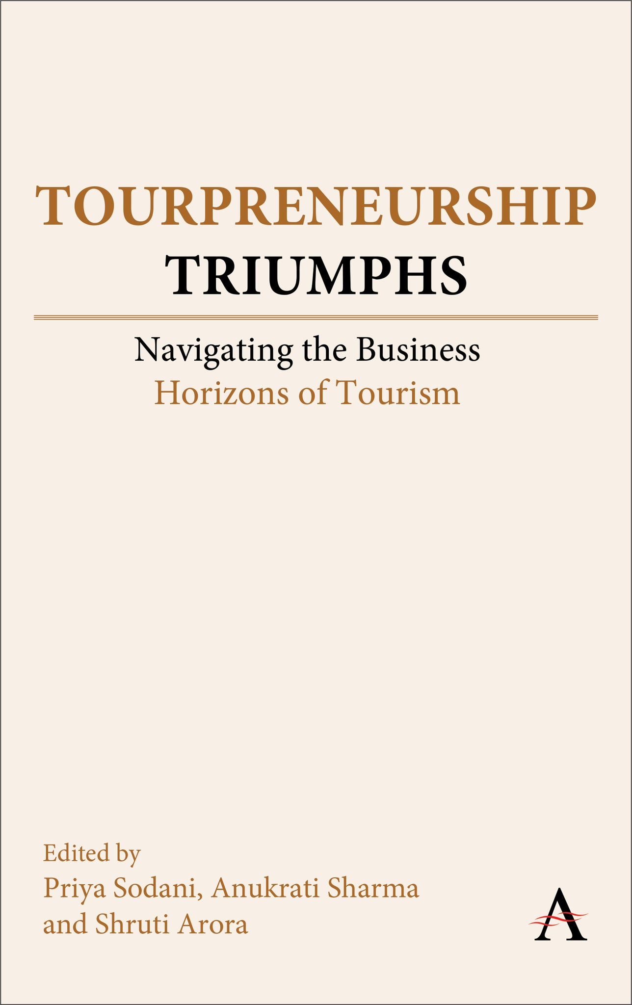 Cover image for Tourpreneurship Triumphs ISBN 9781801363006