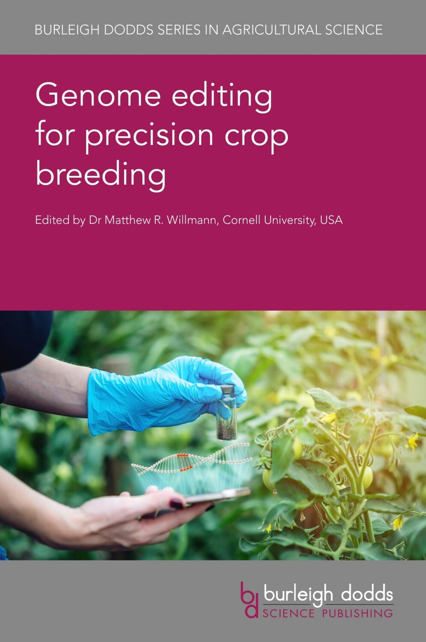 Cover image for Genome editing for precision crop breeding ISBN 9781786764478