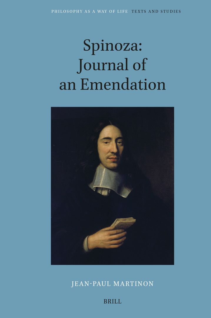 Cover image for Spinoza: Journal of an Emendation ISBN 9789004756366