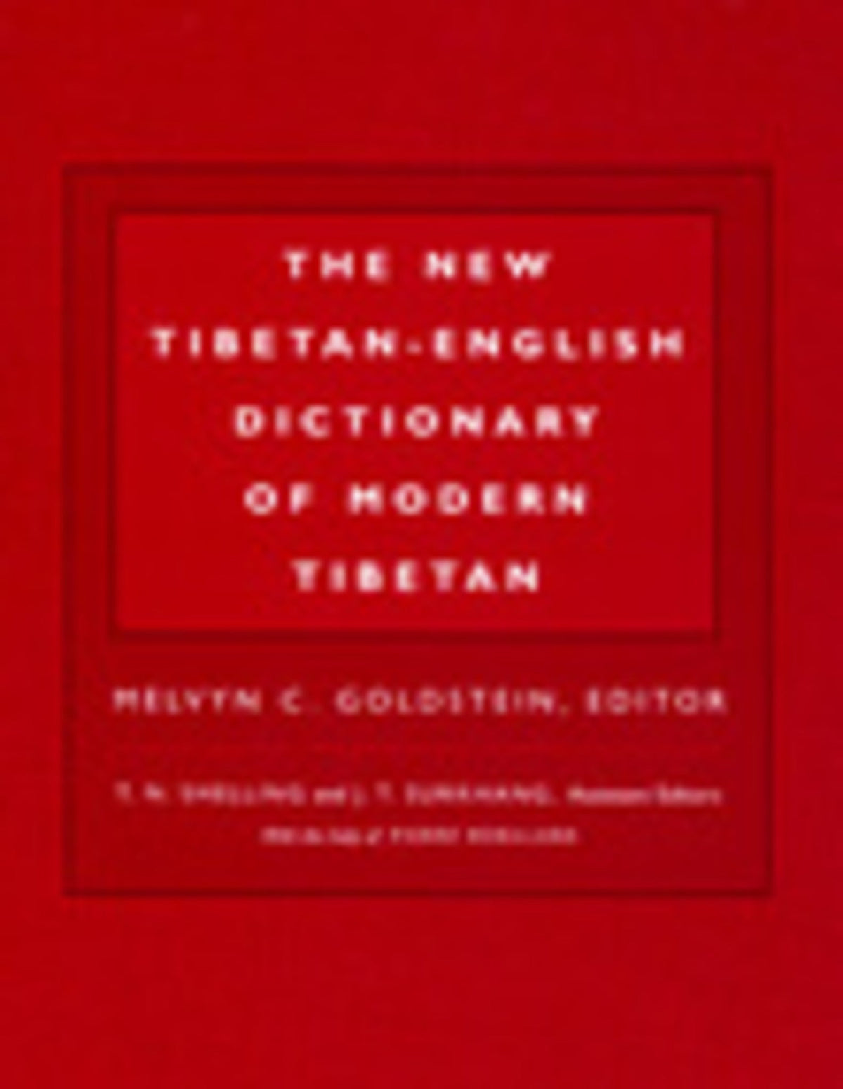 Cover image for The New Tibetan-English Dictionary of Modern Tibetan ISBN 9780520917545