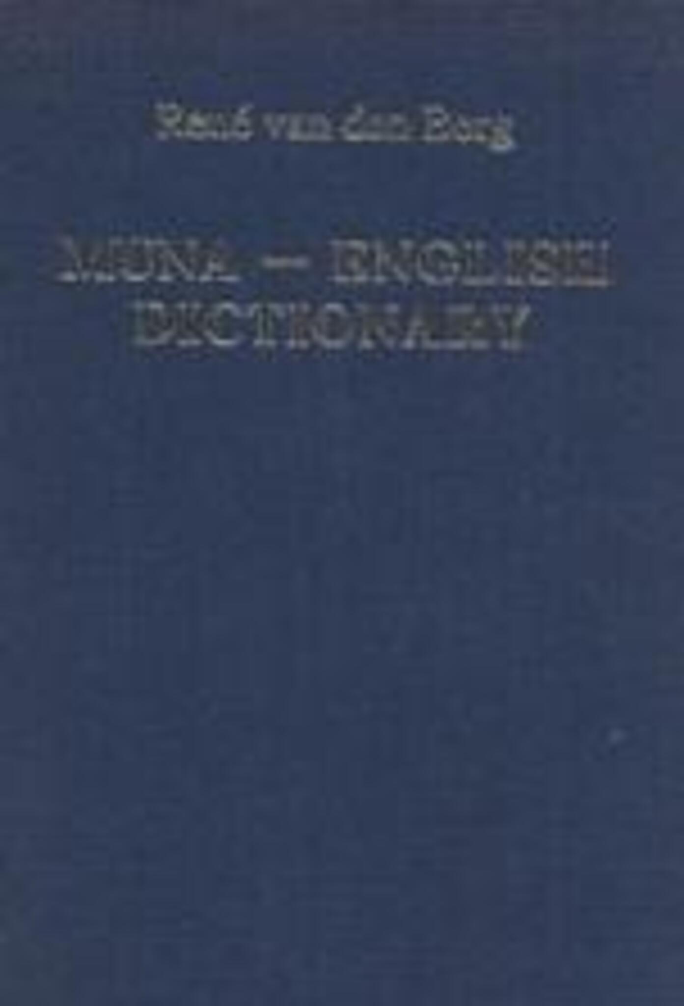 Muna-English Dictionary