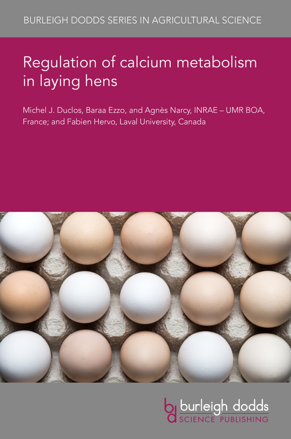 Cover image for Regulation of calcium metabolism in laying hens ISBN 9781835455166