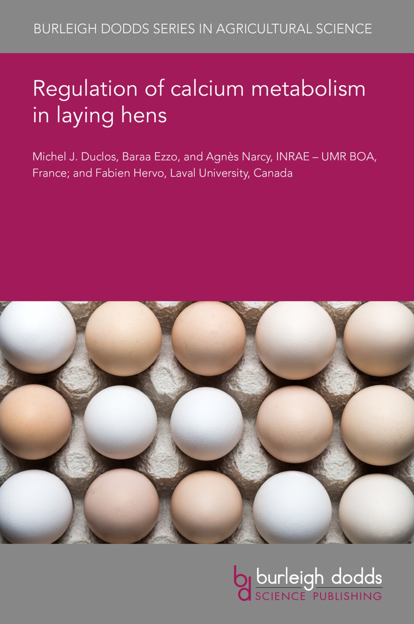 Cover image for Regulation of calcium metabolism in laying hens ISBN 9781835455166