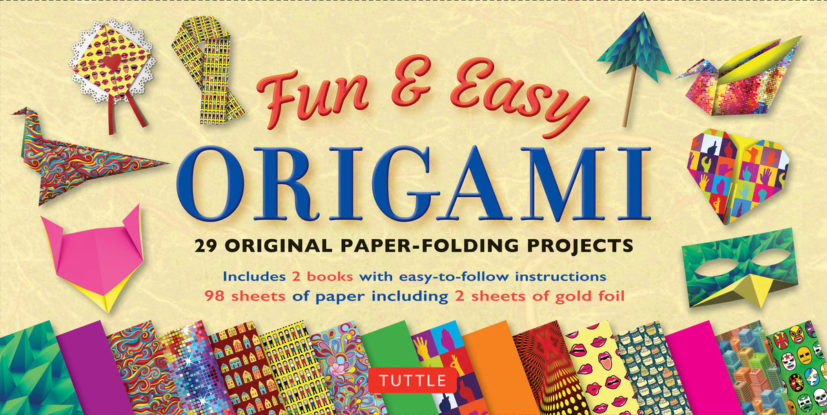 Cover image for Fun & Easy Origami Kit ISBN 9780804847063