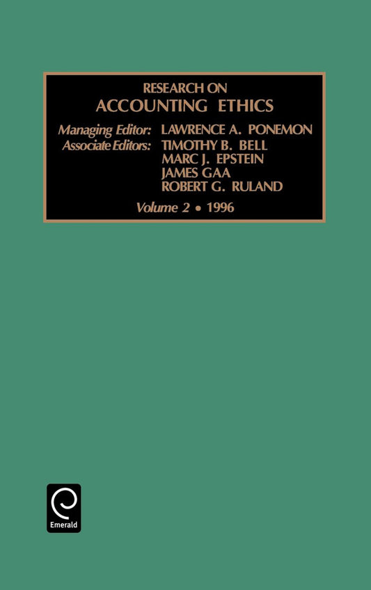 Research on Accounting Ethics