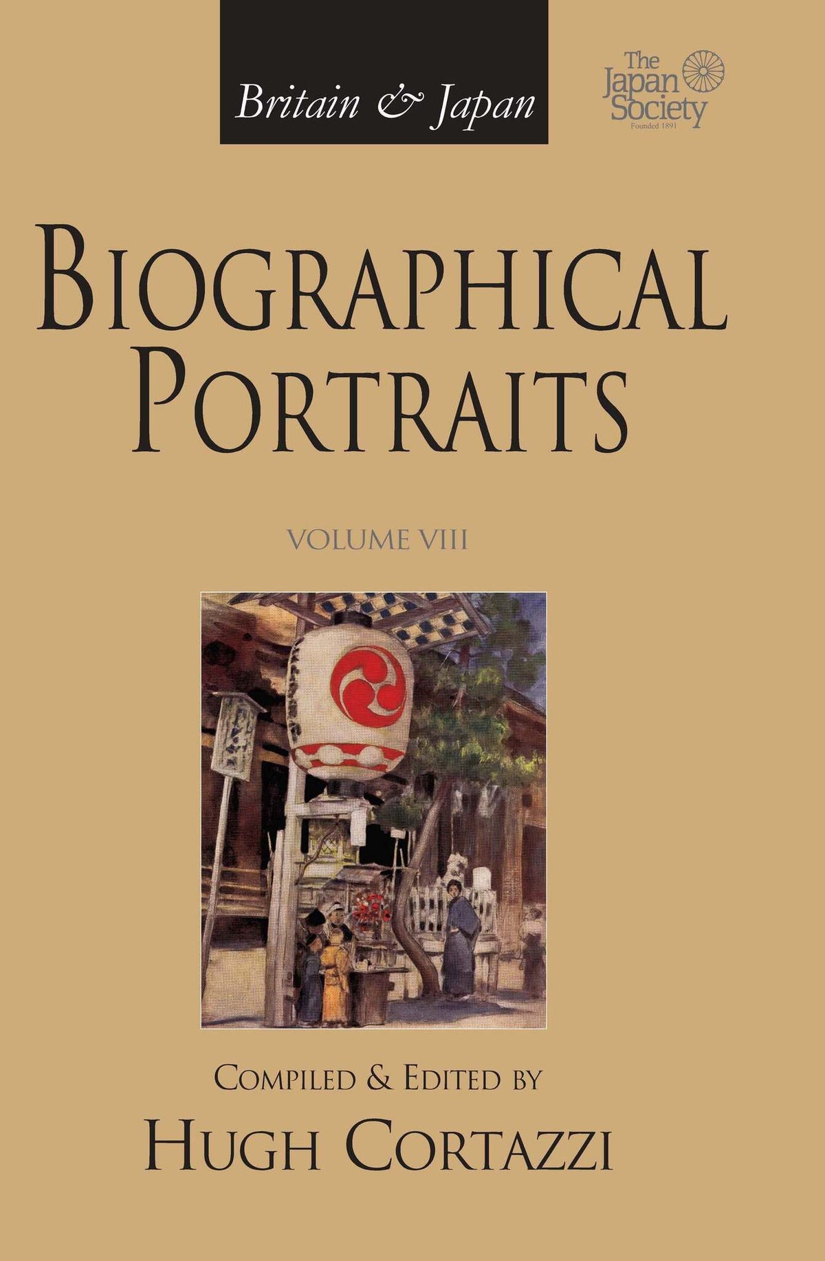 Cover image for Britain and Japan: Biographical Portraits, Vol. VIII ISBN 9789004246027