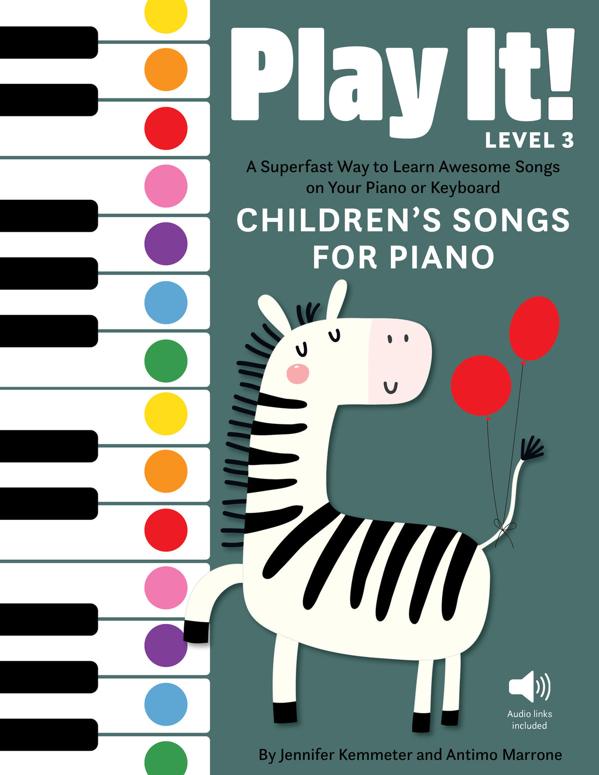 Cover image for Play It! Children’s Songs for Piano (Level 3) ISBN 9781513142227