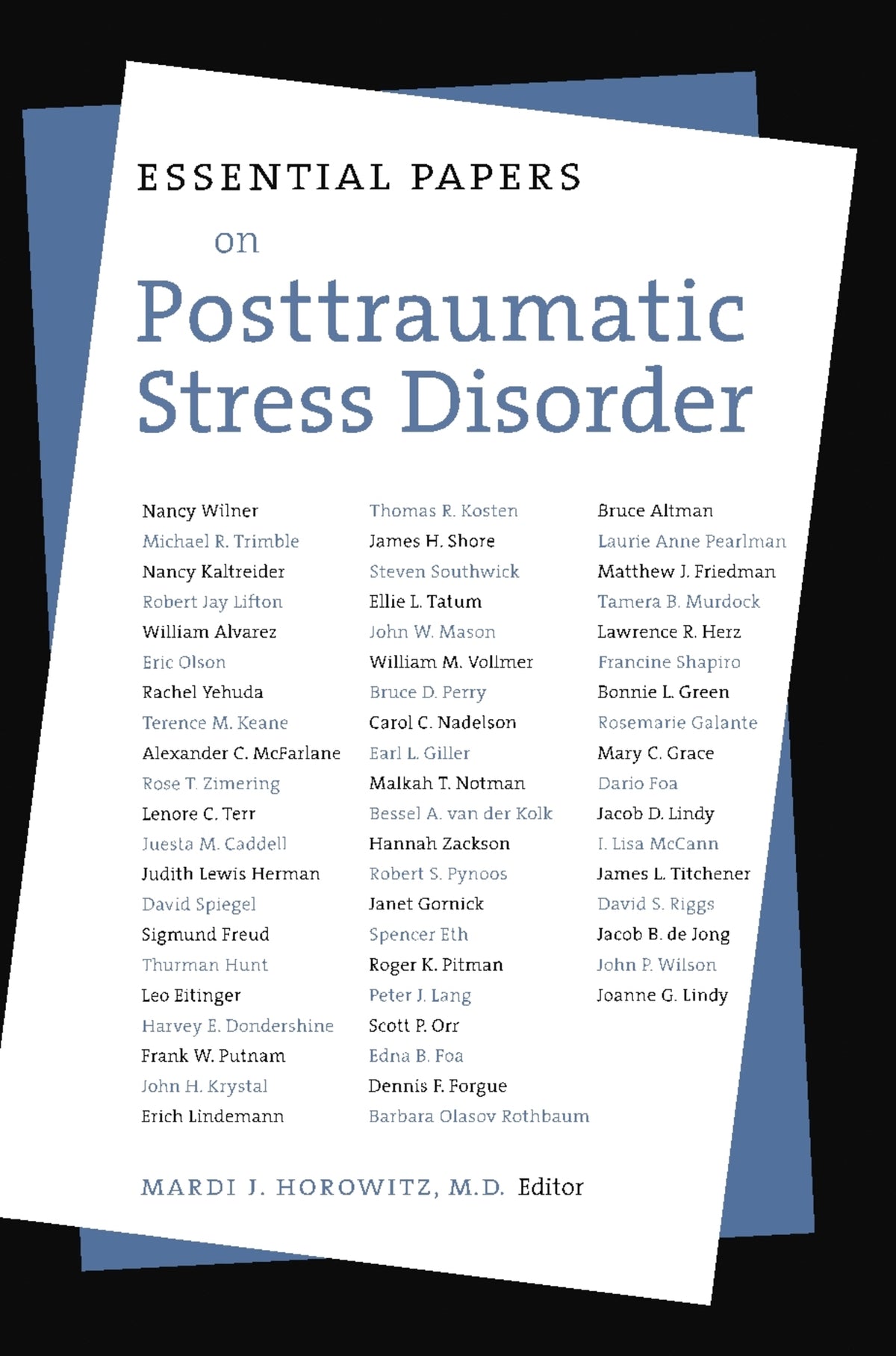 Cover image for Essential Papers on Post Traumatic Stress Disorder ISBN 9780814735589