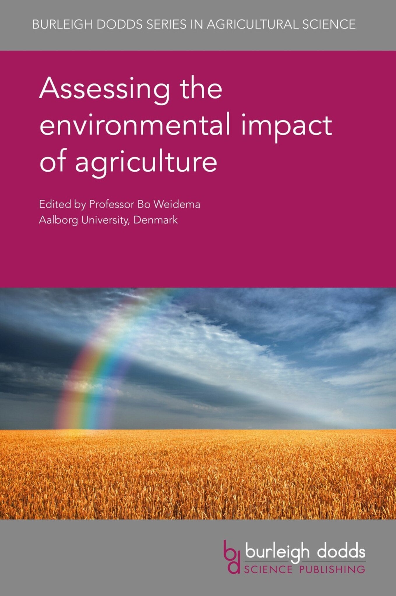 Cover image for Assessing the environmental impact of agriculture ISBN 9781786762313