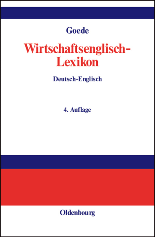Wirtschaftsenglisch-Lexikon
