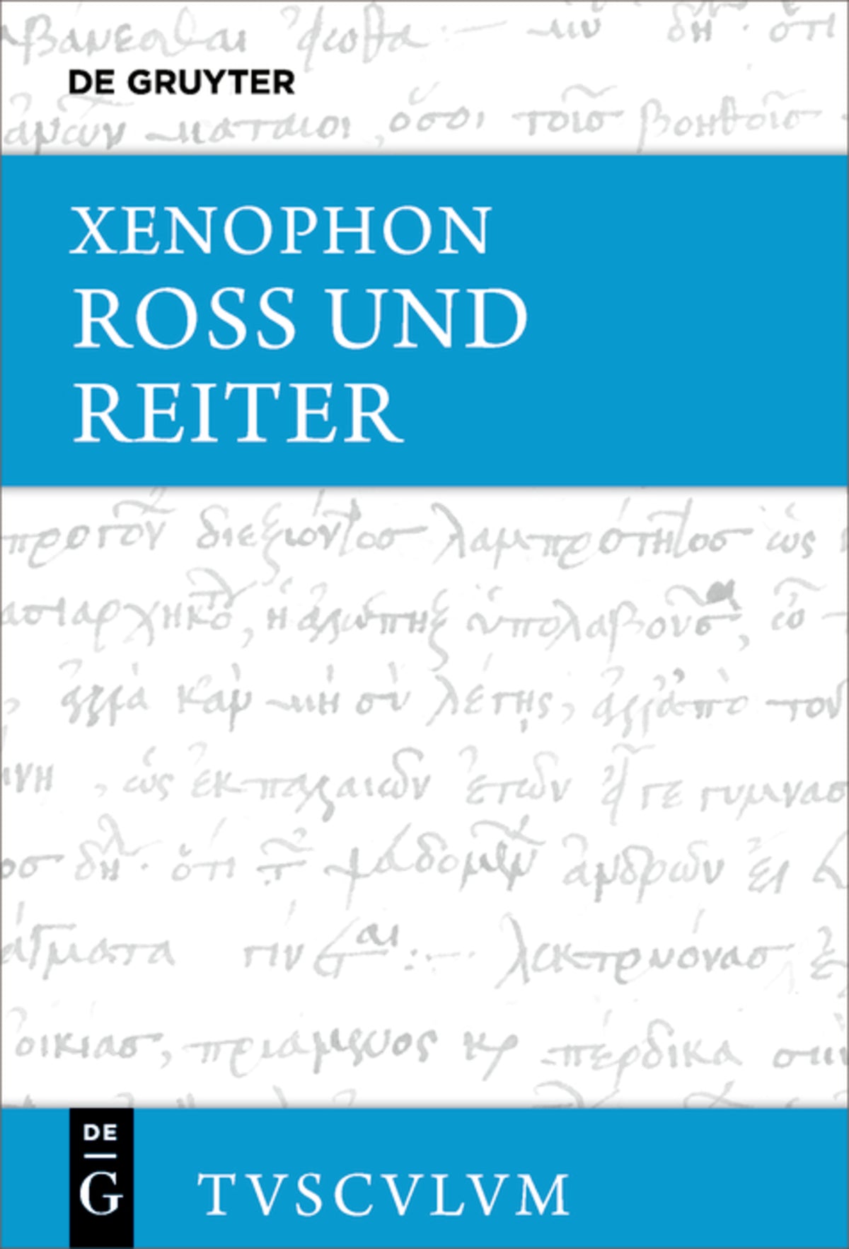 Cover image for Ross und Reiter ISBN 9783110595628