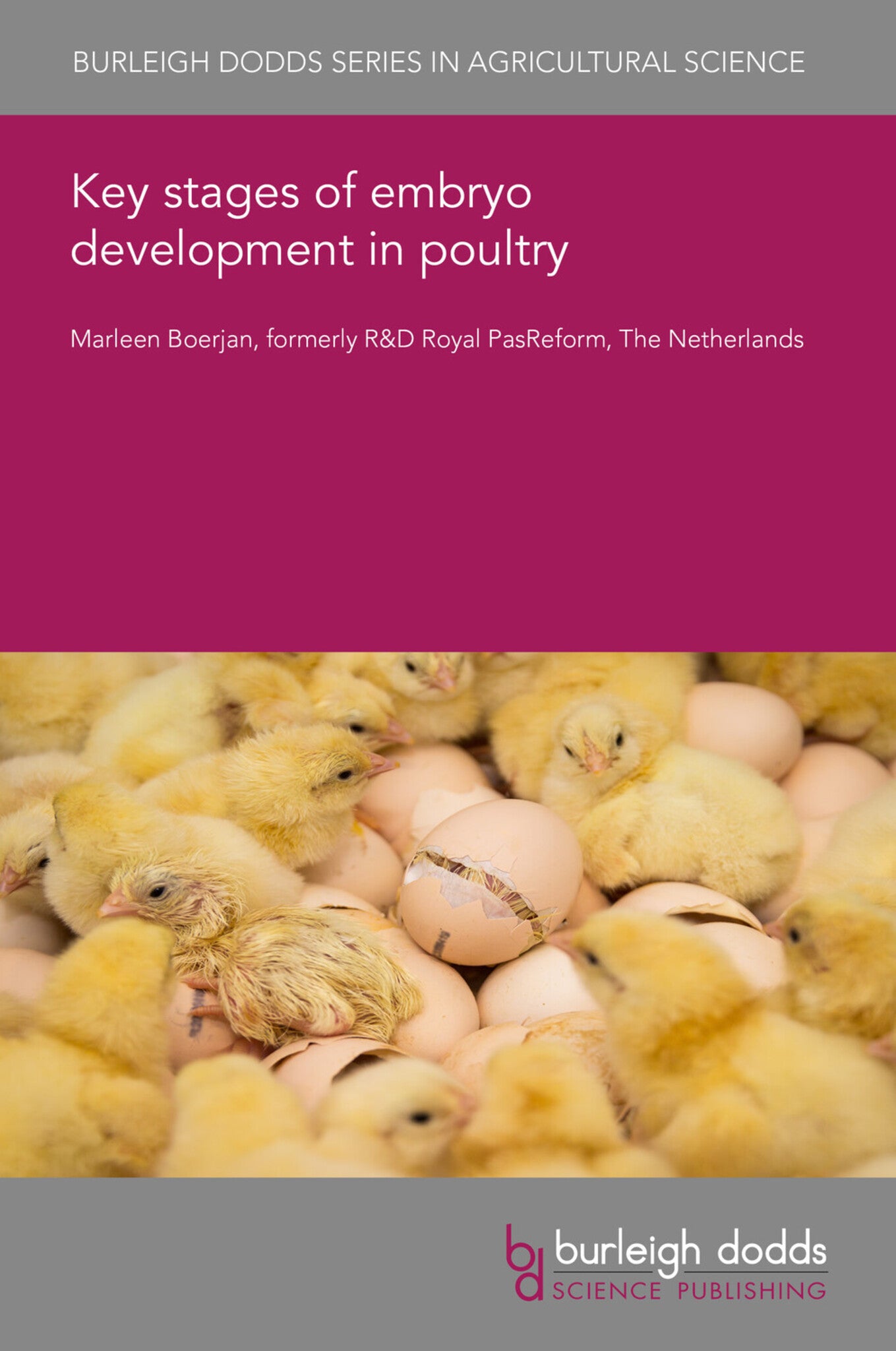 Cover image for Key stages of embryo development in poultry ISBN 9781801468657