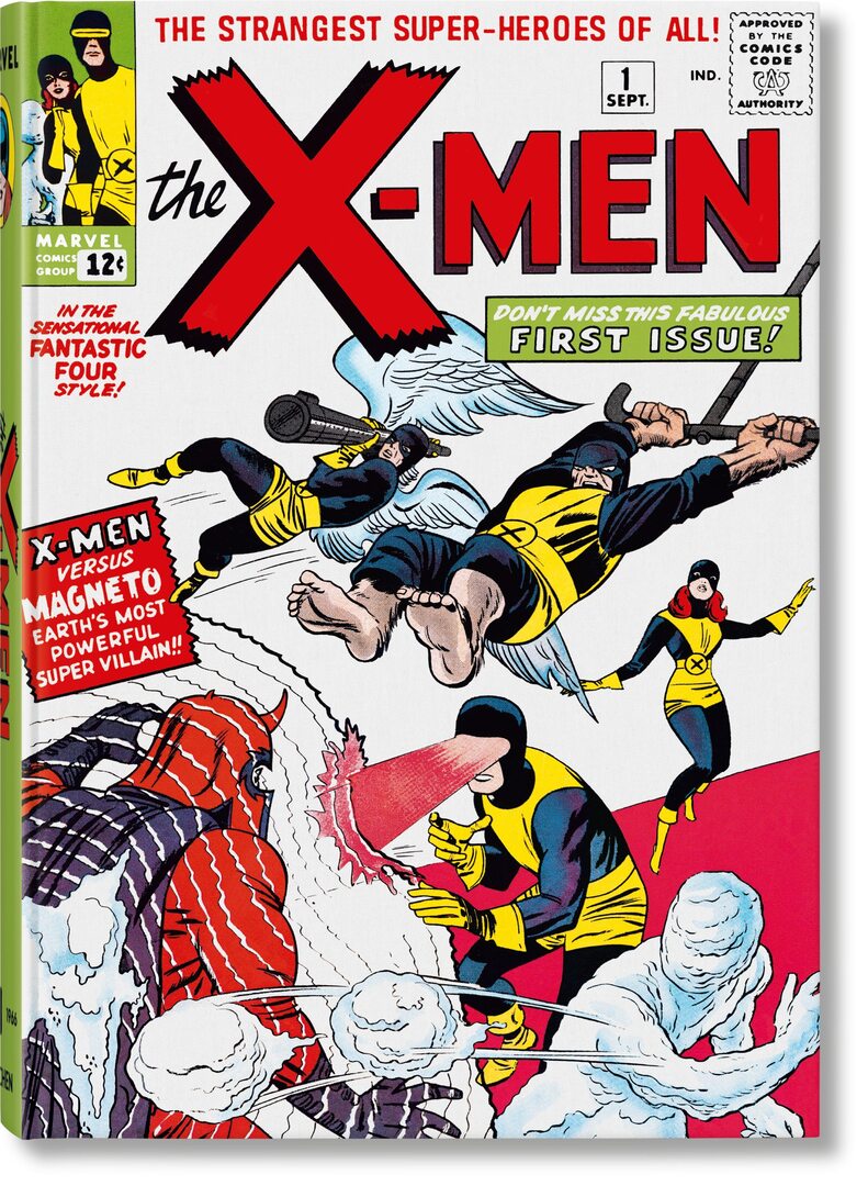 Cover image for Marvel Comics Library. X-Men. Vol. 1. 1963–1966 ISBN 9783836591553