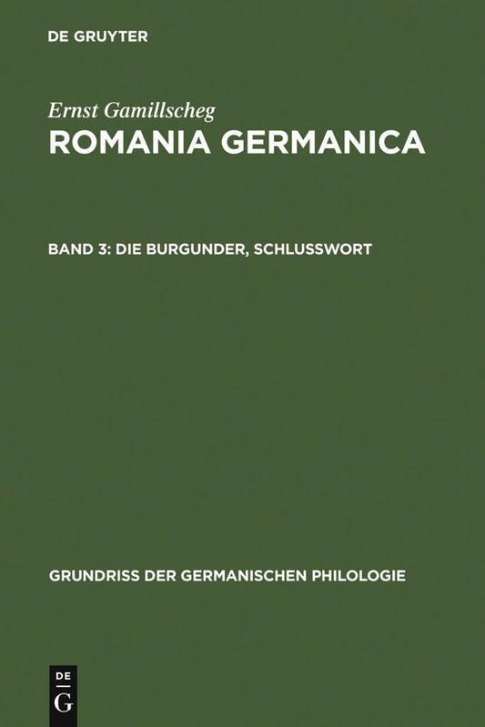 Die Burgunder, Schlußwort