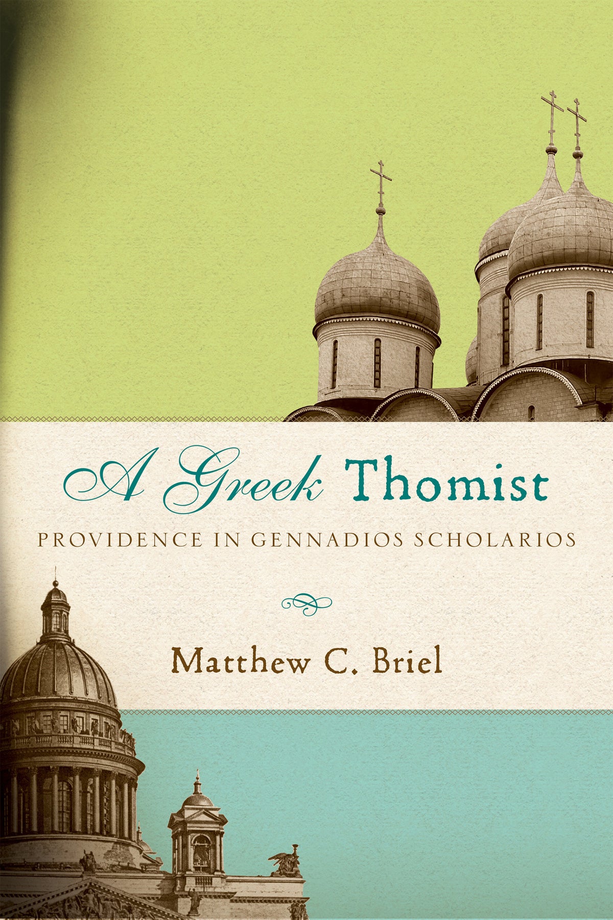 Cover image for A Greek Thomist ISBN 9780268107499