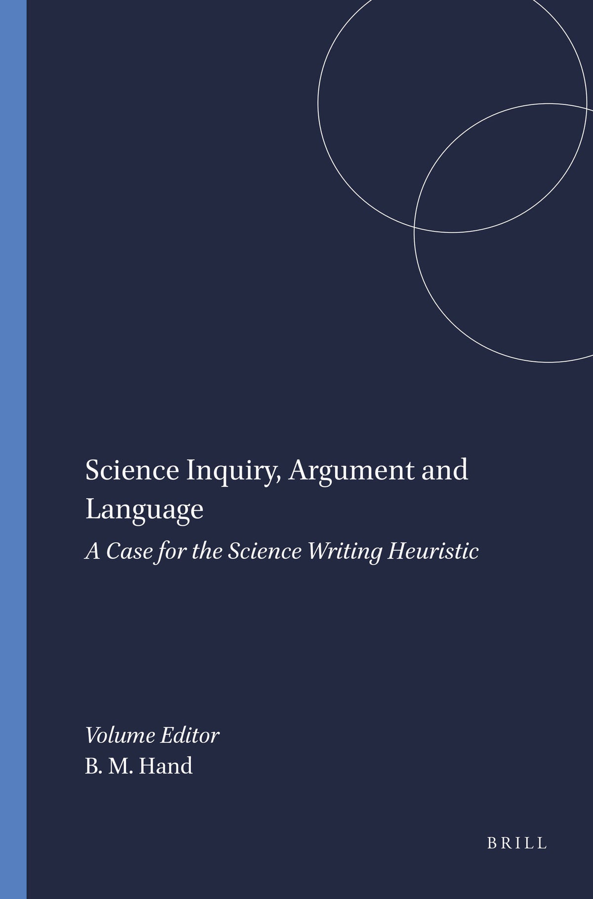 Cover image for Science Inquiry, Argument and Language ISBN 9789087902506