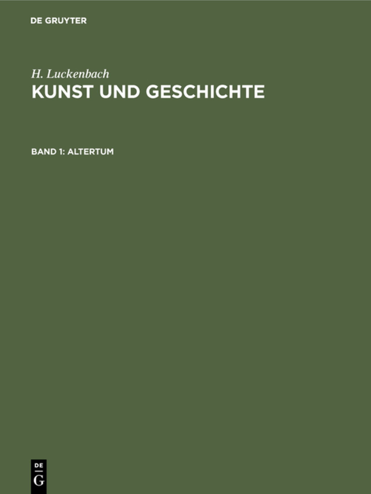 Altertum