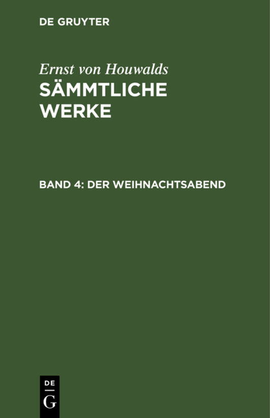 Der Weihnachtsabend