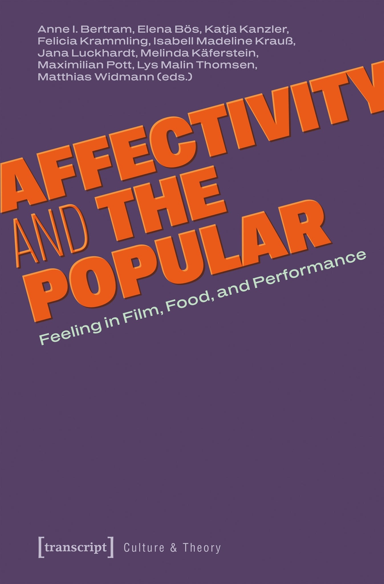Affectivity and the Popular