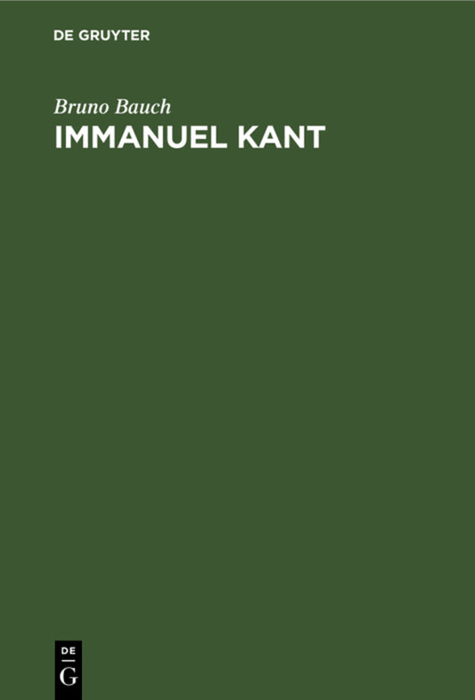 Immanuel Kant